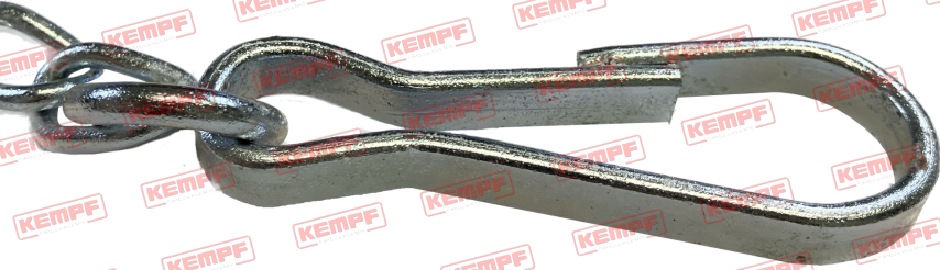 104393 Steckbolzen 16x70mm verzinkt und gebohrt